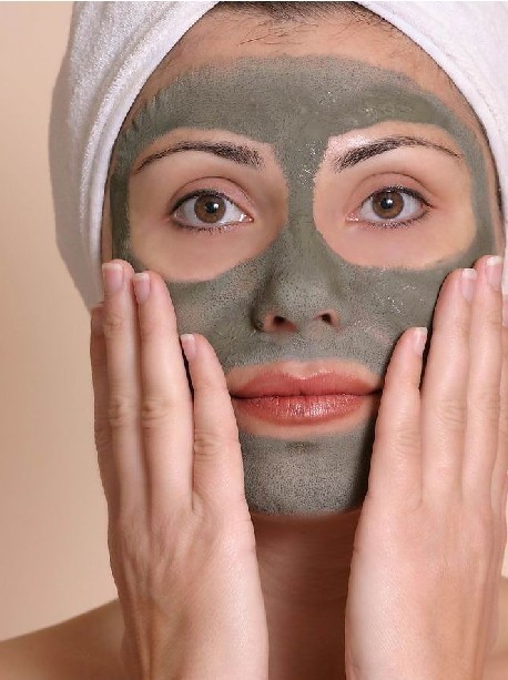 自制綠茶清顏潔面面膜-菲菲美人館