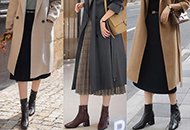 早春，平底鞋就收起來吧！今年流行“高跟短靴＋裙子”，洋氣顯高-菲菲美人館