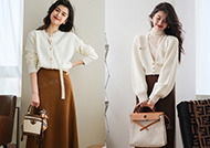 早春精致穿搭,簡潔大方不失女人味,約會上班都能參考-菲菲美人館