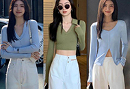 今年春天，穿衣搭配流行“上短下長”，利落大氣還顯高階！-菲菲美人館