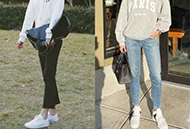 “小腳褲”才是春季的搭配王,風衣也好、衛衣也罷,既顯瘦又時髦-菲菲美人館