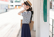 春天就是“條紋”的主場,經典大氣不易過時,怎么搭都好看-菲菲美人館